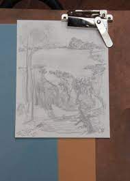 Sketching Landscapes Part 1 Choose A Detail Of This Painting And Begin By Sketching What You See In General Shapes Teacher Lessons Lesson Lessons Activities