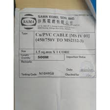 5 india shipments available for lite kabel sdn.bhd. Sama Pvc Cable Wire 1 5mm Red Sirim Big Drum 500meter Per Roll Clear Stock For Wireman Contractor Shopee Malaysia