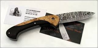Cc Scrimshaw Gallery Couteau Couteaux Pliants Hameaux