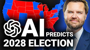 I Asked AI To Predict The 2028 Election Map... JAW DROPPING RESULTS