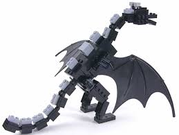 Ender dragon is a large black dragon with purple eyes. Bricklink Part Minedragon01 Lego Minecraft Ender Dragon Original Version Brick Built Animal Air Bricklink Reference Catalog