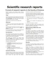 Those wanting to go deeper may look at the tables and figures in the results, and so on. Free 10 Scientific Research Report Templates In Pdf Ms Word Free Premium Templates