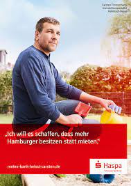 Es ist komfortabler und sicherer. Haspa Kampagne Andreas Ristau