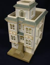 Half Scale Dollhouse Morningside Is An Italianate Design Majestic Mansions Mansion Dollhouse Doll House Doll House Plans