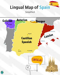 In Spain, Castilian (Spanish) is the official language of the entire  country and is spoken by the majority of the population as their mother  tongue. There are also several officially recognized regional