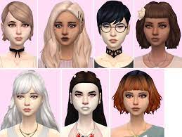 In today's sims 4 custom content showcase i'm showing you my cc hair collection including all of my favorite maxis match hairs! Sims 4 Female Hair Cc Maxis Match
