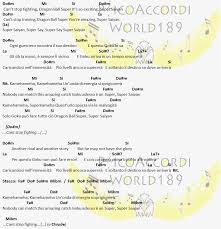 Mano a mano (english translation). Psicoaccordiworld189 Giorgio Vanni Dragon Ball Super Sigla Italiana Accordi