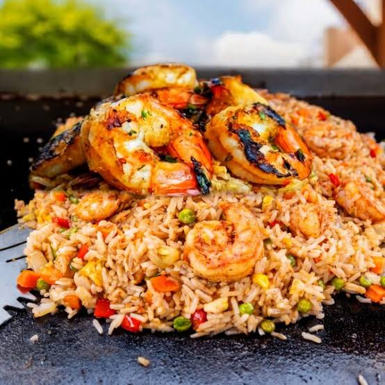 Arroz con dos mariscos/ two seafood