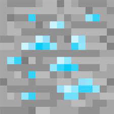 The new deepslate variant of diamond ore has the ore texture moved a pixel to the right compared to normal stone diamond ore. Wall Sticker Diamond Ore Block Inspired By Minecraft Painting Minecraft Wall Stickers Minecraft Minecraft Drawings