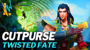 Cutpurse Twisted Fate Skin Spotlight ( Official Release )- League Of  Legends Wild Rift - YouTube