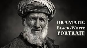 Black And White Portrait Photoshop Dramatic Black And White Portrait Photoshop Tutorial Darkness Photo Ef Portrait Photoshop Photoshop Portrait Tutorial Portrait Photography Tutorial