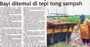 Masyarakat yang sering terlibat dalam. Kes Pembuangan Bayi Berleluasan Dalam Kalangan Remaja Lampiran
