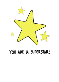 You Are A Superstar By Post Love Designs Cardly