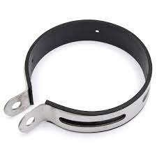Motorcycle Exhaust Muffler Silencer Mount Bracket Hanger Clamp Strap 11cm Sale Banggood Com