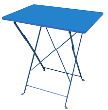 Durch die doppelten ablagen, ob fest oder beweglich, ermöglichen es die leuchtertische, viele kleine gegenstände auf ihnen zu platzieren. Talenti Metall Tisch Klapptisch 110x70cm Blau Gartentisch Beistelltisch Garten Dynamic 24 De