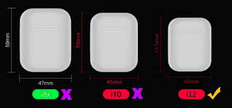 I12 Tws Replika Airpod Airpods 2 Modeli Ile Ayni Goruntu Ve Gelistirilmis Versiyon Boyutlari Orijinal Versiyon Ile Ayni Apple Urunleri Bluetooth Cihaz