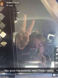 Fucci took a selfie in the back of a cop car which he then posted on snapchat with the caption 'hey guys has inybody (sic) seen tristyn lately.'. Suspect In Murder Of Florida Teen Snapchat S In Cop Squad Car Wpec