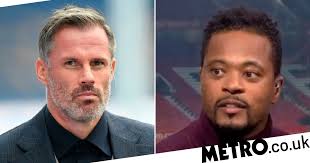 Man Utd news: Patrice Evra hits out at Jamie Carragher over Cristiano  Ronaldo comments