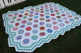 Check spelling or type a new query. Antique Grandmother S Flower Garden Quilt