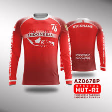 2019 hut ri ke74, sdm unggul indonesia maju. Kaos Hut Ri 76 Agustus 2021 Logo Resmi Indonesia Custom Fullprint Shopee Indonesia