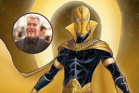 The dc fandome panel presented concept art of what fans. Pierce Brosnan Joins Dwayne Johnson S Black Adam As Doctor Fate News Wwc