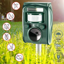 Vonivi ultraschall katzenschreck tiervertreiber solar wiederaufladbare batterie betrieben fuchs abwehr katzenschreck schreck für garten (grün) 3,4 von 5 sternen. Vadooll Katzenschreck Tiervertreiber Solar Kaufland De