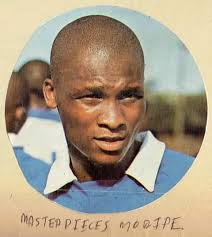 This is Lucas "Masterpieces" Moripe.. Charley Pietersen is in the process  of writing a book about this football legend. The book will be called "The  Story of Lucas" Masterpieces" Moripe, and if
