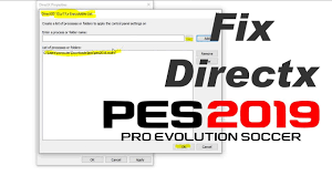 Fix Directx Error For Pes 2017 To Pes 2019 Dxcpl Pes Emulator Computer Addict How To Apply Fifa Online