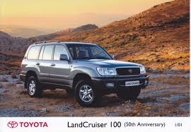 Toyota Landcruiser 100 50th Anniversary Model 01 2001 Toyota Land Cruiser 100 Toyota Land Cruiser Land Cruiser