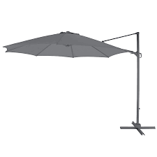 You can even track down specific cantilever umbrellas to suit certain needs. Mallorca 3 46m Steel Grey Overhanging Parasol Diy At B Q