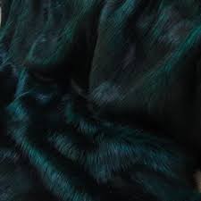 Crystorama, possini, adagio, george kovacs, kichler Emerald Green Faux Fur Throw Blanket The Stylish Dog Company