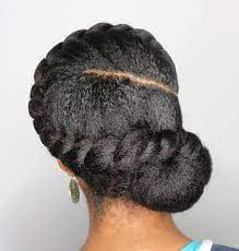 60 Easy And Showy Protective Hairstyles For Natural Hair To Try Asap Protective Hairstyles For Natural Hair Natural Hair Updo Stylish Hair