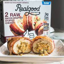 Keto Friendly Bacon Wrapped Stuffed Chicken Bacon Wrapped Bacon Wrapped Stuffed Chicken Costco Chicken