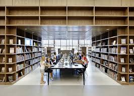 Hebburn Central Was Designed By Faulknerbrowns Architects To Provide The Town Of Hebburn In South Tynesid Public Library Design Library Design Library Lighting
