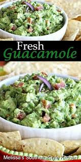 Fresh Guacamole In 2020 Fresh Guacamole Avocado Recipes Seasonal Vegetables Recipe