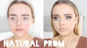 natural prom makeup look acne