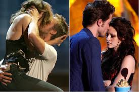 Ryan gosling y rachel mcadams en 2005 el premio al mejor beso por mtv. Best Kiss Winners At The Mtv Movie Awards Photos
