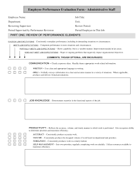9+ Employee Evaluation Form Examples - PDF