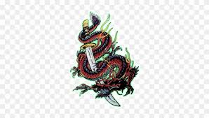 I always enjoy a challenge. Dragon Sword Tattoo Designs Jason Ellis Red Dragons Free Transparent Png Clipart Images Download
