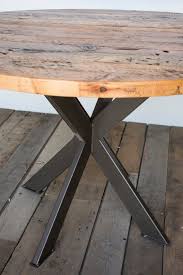 Rustic Wood Kitchen Table Loft Table In Reclaimed Wood And Etsy Round Wood Table Round Wood Dining Table Rustic Modern Kitchen Table