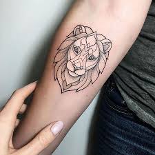 Maybe you would like to learn more about one of these? Top 21 Geometric Lion Tattoo Designs Petpress