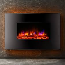 Dublin glazed pine electric fireplace with bookshelves |. Devanti Electric Fireplace Wall Mounted Heater Buy Electric Fireplaces 9350062237564
