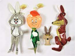 1970 Looney Tune Bugs Bunny, Elmer Fudd, & Wile E. Coyote Inflatable  Blow-ups | #1900997330