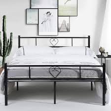 Scegli la consegna gratis per riparmiare di più. Per Bambini Adulti 90 190 Cm Letto In Metallo Struttura Con Testiera A Forma Di Cuore Nero Letto Singolo Moderno Casa E Cucina Letti Strutture E Basi Veppi Fi