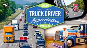 From the postal workers and delivery truck drivers to my child's bus driver and teachers, i like to give each of them a small token of my teacher appreciation week. New Online Store Launched To Promote National Truck Driver Appreciation Week Transportation Nation Network