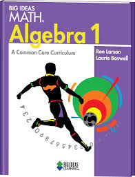 Category Most Promising New Textbook E Hi Big Ideas Math A Common Core Curriculum Algebra 1 1st Ed By Ron L Big Ideas Math Math Common Core Curriculum