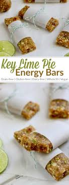 Key Lime Pie Energy Bars The Real Food Dietitians Recipe Real Food Recipes Food Processor Recipes Food