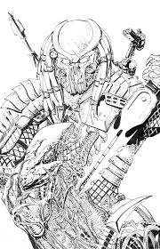Free printable predator coloring pages for kids! Predator Celtic Vs Alien By Erollseeinda On Deviantart