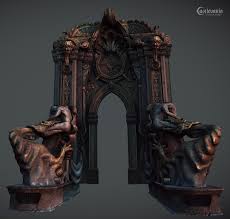 Castlevania Lords Of Shadow 1 Jose Grandal Lord Of Shadows Fantasy Props 3d Art Sculpture