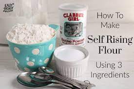 Three ingredient self rising flour pie crust: Self Rising Flour Substitute Using 3 Ingredients Easy Peasy Pleasy